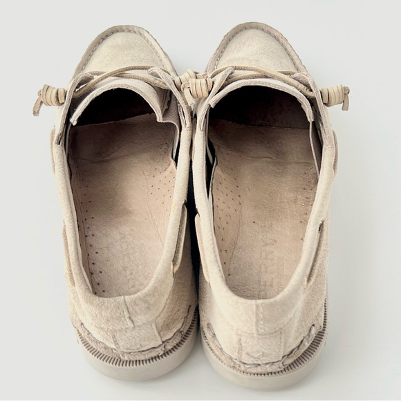 Sperry Sz 8.5 original A/O Vida Serpent women’s Boat Top Sider Preppy  Nubuck - Picture 11 of 16